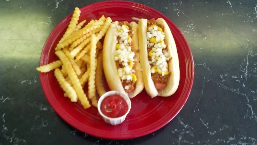 2 Coney Dogs Fries